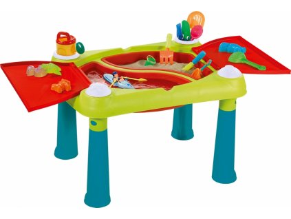 Detský hrací stolík Keter SAND & WATER - red