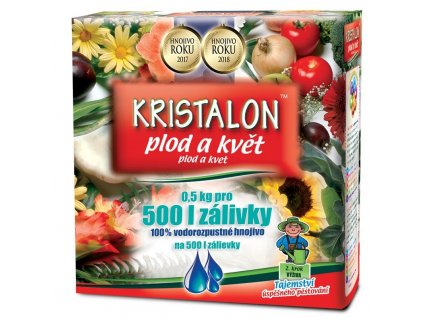 Vodorozpustné hnojivo Kristalon - Plod a Květ 0,5 kg