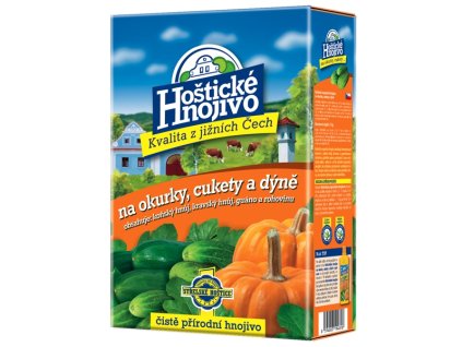 Hoštické hnojivo na okurky, cukety a dýně  guánem 1 kg