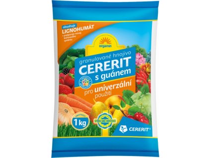 Granulované hnojivo CERERIT s guánem univerzální 1 kg