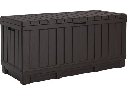 Záhradný úložný box KETER Kentwood 350 L - 128 x 54 x 59 cm - hnedý