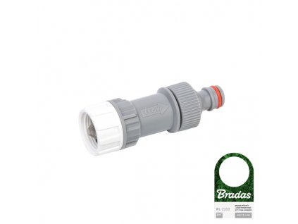 Regulátor tlaku s filtrem do 1 BAR, 3/4" - Bradas WHITE LINE
