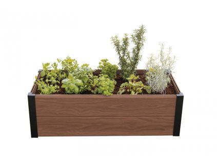 Vyvýšený záhon KETER Maple Trough - hnedý