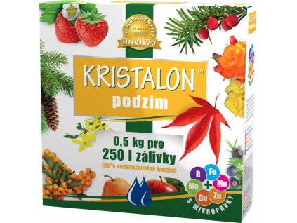 Vodorozpustné hnojivo Kristalon - Jeseň 0,5 kg