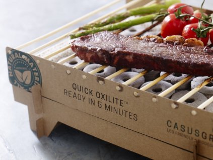 Casus Grill - jednorazový ekologický gril
