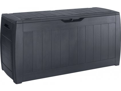 Záhradný box Keter Hollywood 270 L - 117,5 x 45 x 57,3 cm - grafit