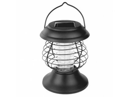 Solárny odpudzovač komárov LED / UV lampa s držiakom