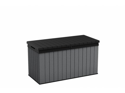 Záhradný box Darwin 570 L - 142,5 x 65,3 x 78,2 cm - sivý