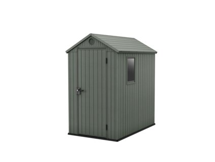Záhradný domček Keter Darwin 4x6 - 126 x 185 x 205 cm - zelený