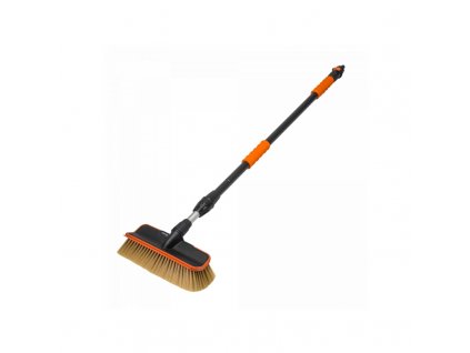 Teleskopický zmeták + stierka 150-250cm EXTRA mäkké štetiny
