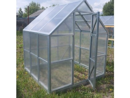 Záhradný skleník MICRO 185x185cm - 4mm