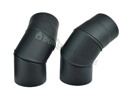 Dymové koleno 150 mm nastaviteľné / 0 - 90° hrubostenné 1,5 mm