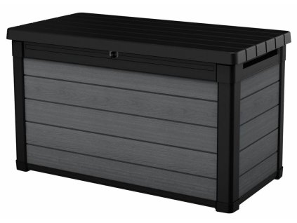 Záhradný box Keter Cortina 380 L - 122,9 x 62,1 x 70,6 cm - sivý