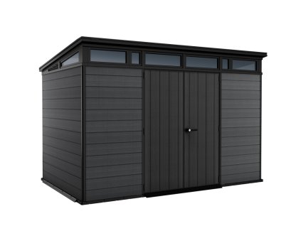 Záhradný domček Keter Cortina 11x7  - 342 x 218 x 226 cm - sivý