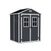 Záhradný domček Keter Breteuil Manor 6x5 - sivý