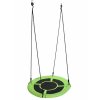 Detská hojdačka - hniezdo volavky, okrúhla zelená-GR0128