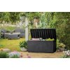 Keter Capri Ratan záhradný úložný box 305 L - 123 x 53 x 57 cm - antracit