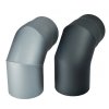 Koleno dymové 120 mm / 90° hrubostenné 1,5 mm