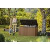 Záhradný box Darwin 662 L - 142,5 x 65,3 x 89,5 cm  - hnedý