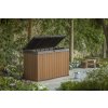 Záhradný box Darwin 662 L - 142,5 x 65,3 x 89,5 cm  - hnedý