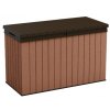 Záhradný box Darwin 662 L - 142,5 x 65,3 x 89,5 cm  - hnedý