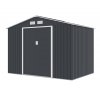 Záhradný domček PHOENIX C - 277x195x203 cm / 5,4 m2 - tmavo sivý