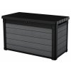 Záhradný box Keter Cortina 380 L - 122,9 x 62,1 x 70,6 cm - sivý
