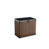 Záhradná úložná skriňa Keter SIO DARWIN 1 150 L - 141 x 82 x 120 cm - hnedá