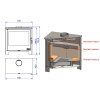 Kachle na drevo Blist B MAX 2 – 14 kW