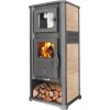 Krbová kamna Roma G s troubou na pečení - 13 kW - Beige + příslušenství