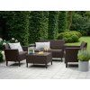 Zahradní set KETER Salemo 2 Seater Sofa - hnědá / béžová