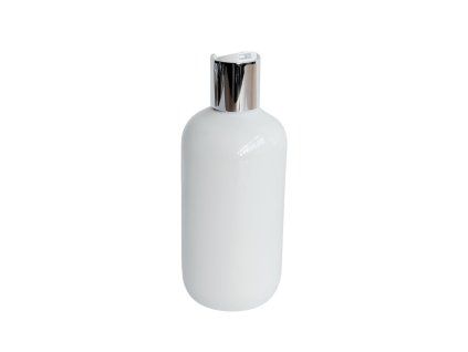 davkovac mydla 300 ml bily bilo stribrny disc top