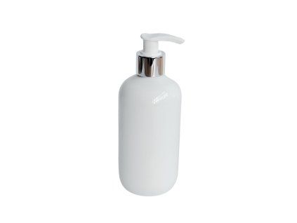 davkovac mydla 300 ml bily bilo stribrna pumpicka