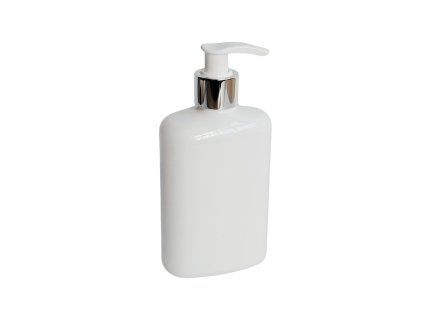 davkovac mydla 250 ml bily oval bilo stribrna pumpicka