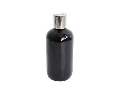 davkovac mydla 300 ml cerny bilo stribrny disc top