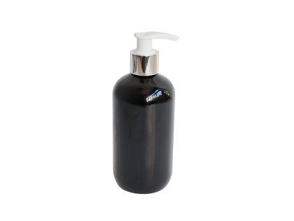 davkovac mydla 300 ml cerny bilo stribrna pumpicka