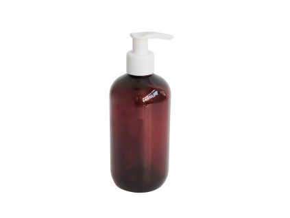 davkovac mydla 300 ml hnedy bila pumpicka