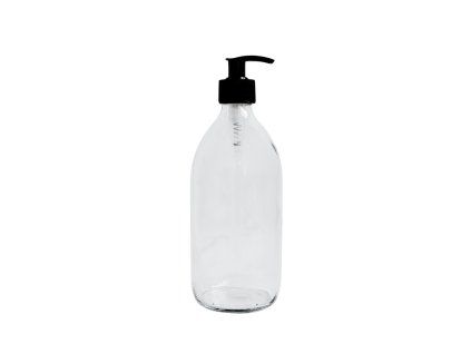 davkovac skleneny ciry 540 ml stella cerna vroubkovana pumpicka