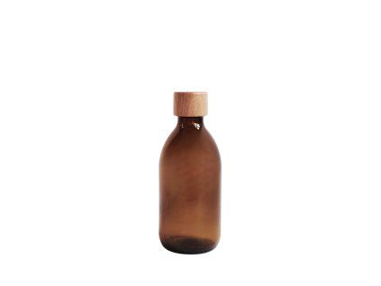 davkovac skleneny hnedy 250 ml mona uzaver svetle drevo