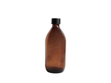 davkovac skleneny hnedy 500 ml mona uzaver cerny matny