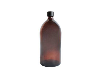 davkovac skleneny hnedy 1000 ml mona uzaver cerny matny