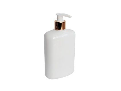 davkovac mydla 400 ml bily oval bilo zlata pumpicka