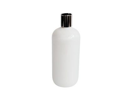 davkovac mydla 500 ml bily cerno stribrny disc top