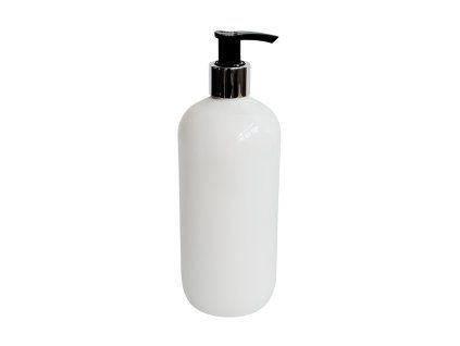 davkovac mydla 500 ml bily cerno stribrna pumpicka