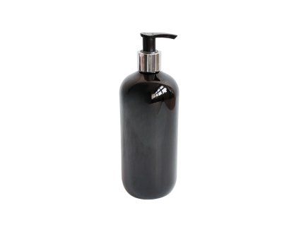 davkovac mydla 500 ml cerny cerno stribrna pumpicka