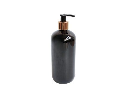 davkovac mydla 500 ml cerny cerno zlata pumpicka