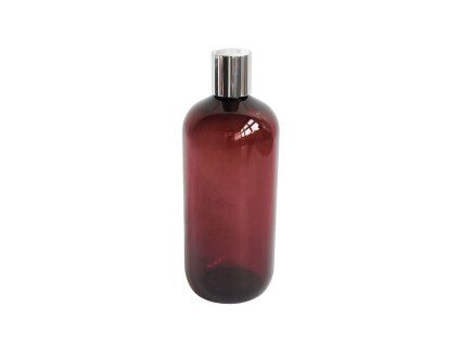 davkovac mydla 500 ml hnedy bilo stribrny disc top