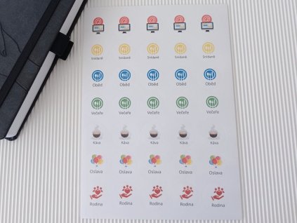 samolepky do diare A5 varianta 5