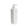 davkovac mydla 250 ml bily hranaty bila pumpicka