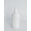 Bílá lahvička BELA 300 ml s bílým dávkovačem